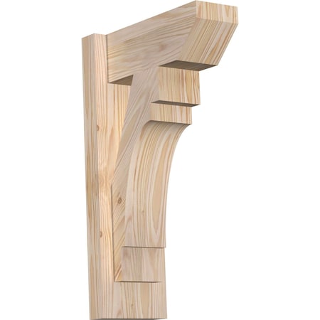 Ekena Millwork Merced Slat Smooth Outlooker, Douglas Fir, 5 1/2"W x 12"D x 20"H OUT06X12X20MRC06SDF